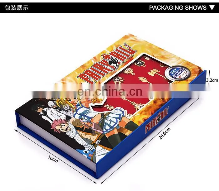 Fairy Tail key chain 18 pcs /set Wholesale Hot Anime Fashion Fairy Tail key chain