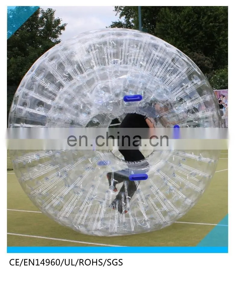 Wholesale factory soccer zorb ball/inflatable climb in ball for rental/giant zorb ball for grass