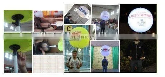 2012 hot item promotional inflatable backpack pill with led light