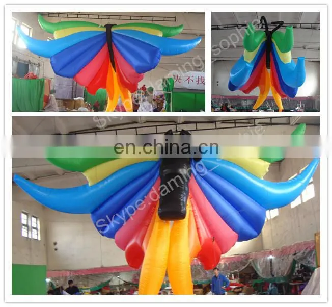 inflatable butterfly for club decoration