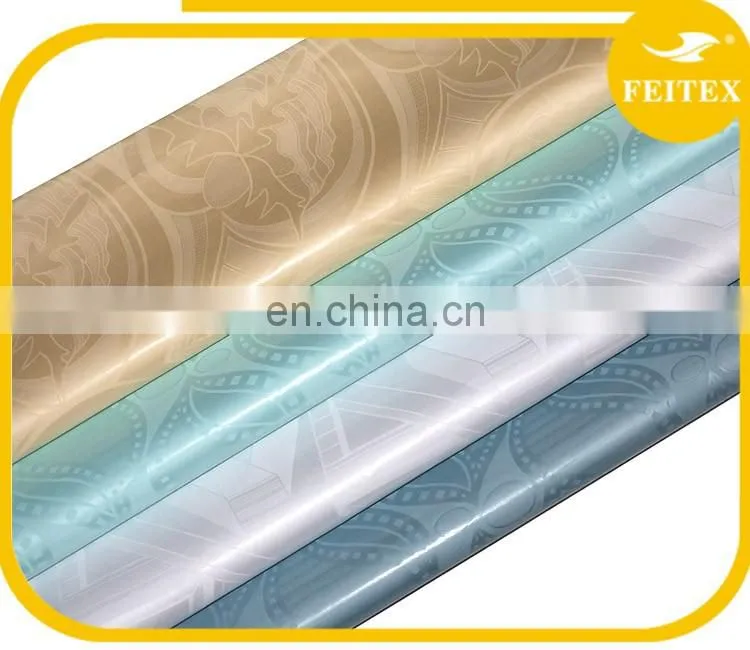 China Suppliers Bazin Riche African lace fabrics Cotton Guinea Brocade Discount Textile Material Fabric
