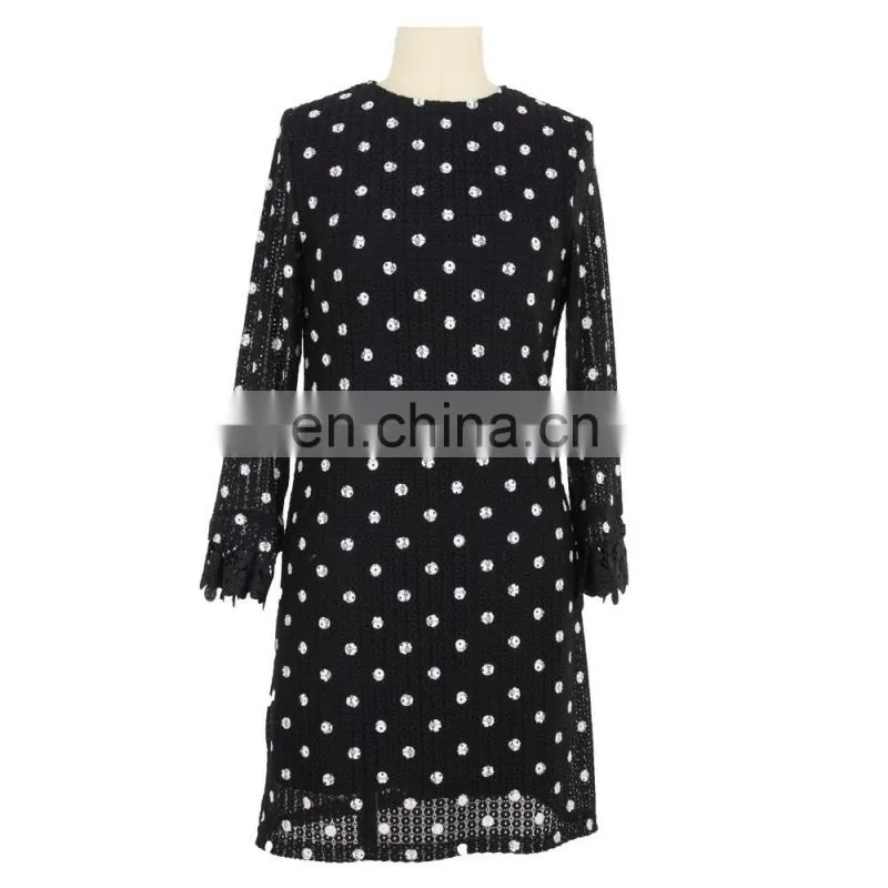 Black&White Abstract Floral Print 2 In 1 Mesh Bralet woman sexy dress