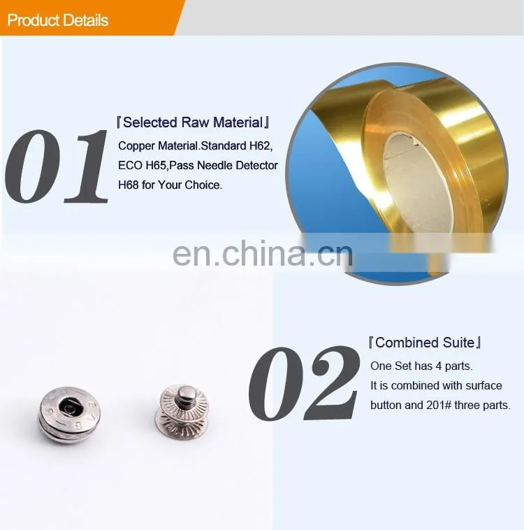 Spring Metal Snap Button BM10131#