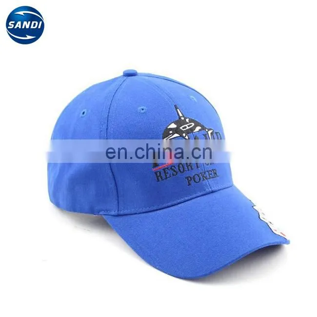 Promotional custom embroidery LOGO 6 panel baseball sport hat