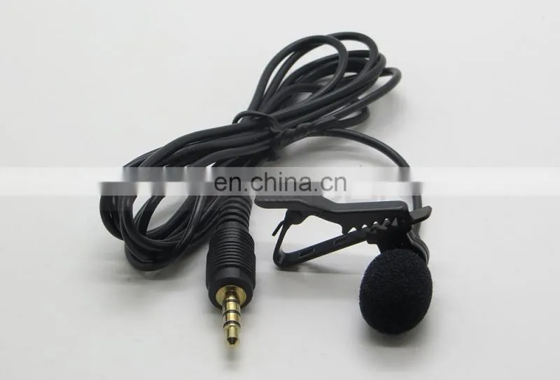 Seacue Lapel Clip-on Omnidirectional Lavalier Microphone for iPhone & Android Smartphones