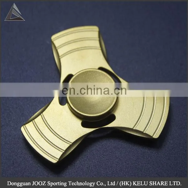Nearly zero resistance long time spinning metal finger fidget spinner