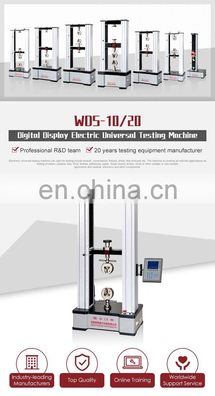 2021 HOT pipe hoop testing extensometer fabric tensile strength test with CE certificate