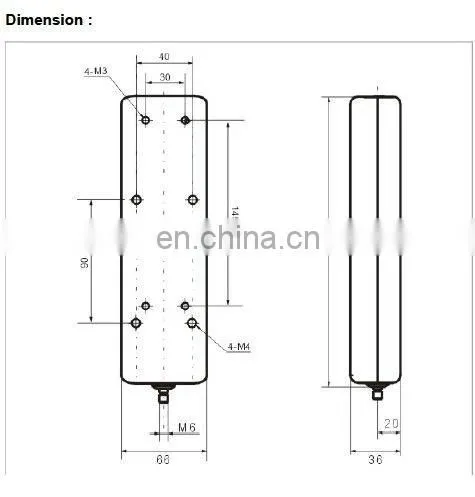 Portable Tension and Compression Force Gauge 500N