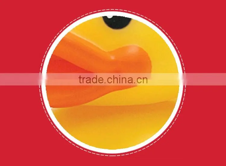 Novelty pvc animal figurine in duck shape figurine China wholesaler