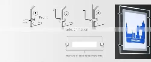 Made in China stainless steel glass connector