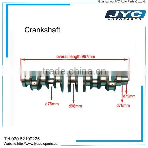 High quality 6CT forged crankshaft