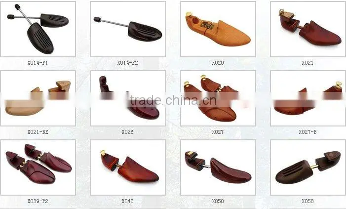 high quality beech wooden shoe tree red cedar shoe tree
