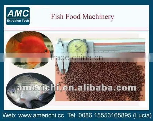 Tropical fish food machine