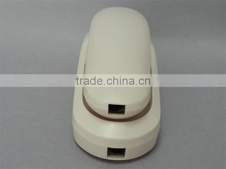 red color wall mount corded bathroom or guest room slim wall telephone