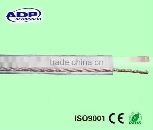 14awg speaker cable 2 core flat
