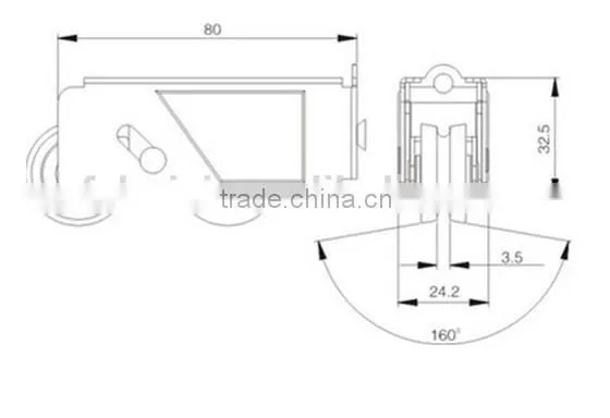 HLD02 cheap good quality steel roller wheels