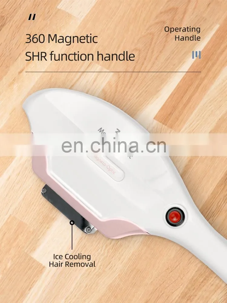 Painless Permanent Ice Cooling IPL Sapphire Crystal Laser Hair Removal Machine New Ice Cool IPL for salon
