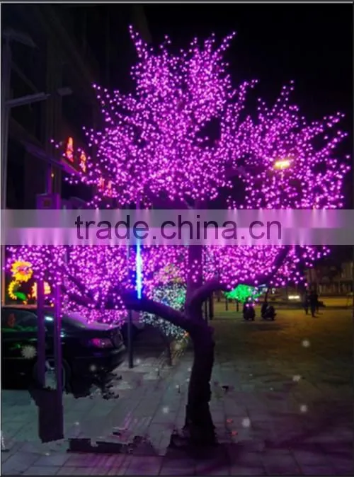 artificial outdoor led tree/led tree light