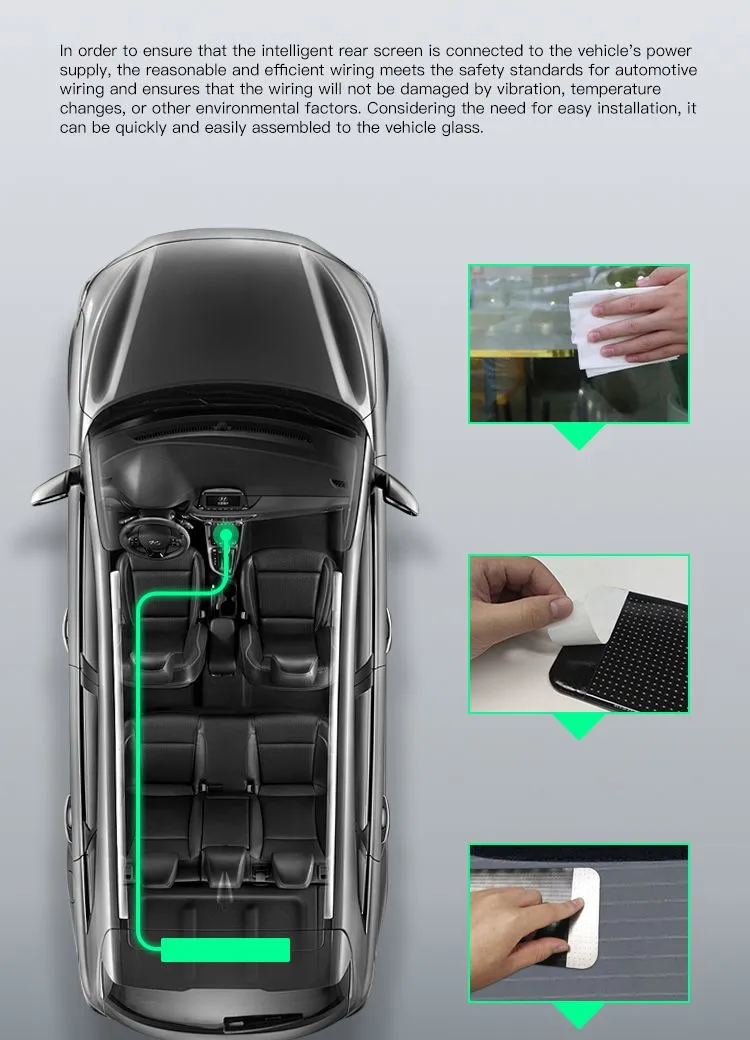 96*16 Car Windshield LED Screen Diy Indicator Light Devil Eyes App Control for Truck Animated Decorative Electronic