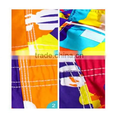 Popular Quick Dry Men's Slim Fit Board shorts with Flames