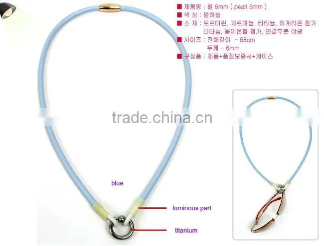 Titanium Glasses Necklace