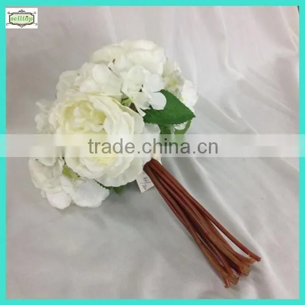 20cm 15heads mini fabric artificial bouquet