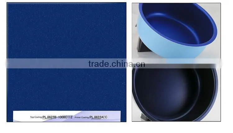 Foshan Polima enviromental internal spray non stick coating for cookware sets