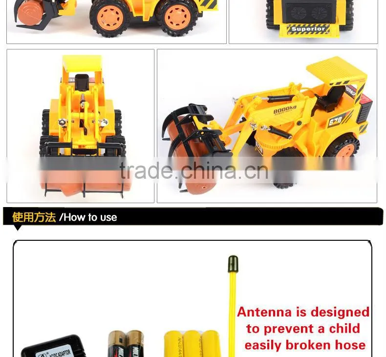 2014 New arrival! multifunctional 5 channel rc car excavator for sale