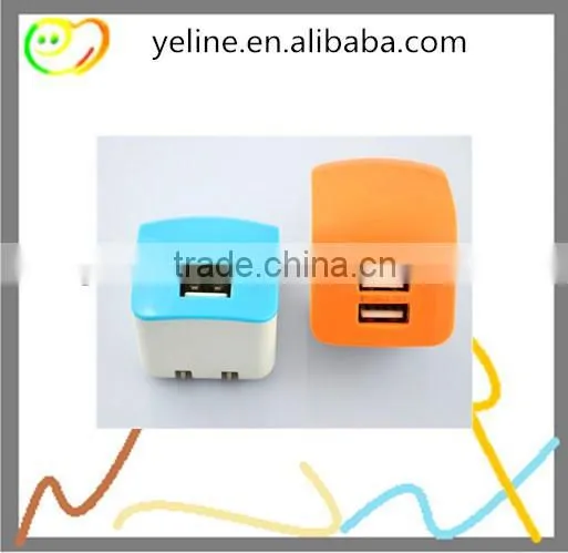 S4 dual USB adapter, 2.1A S5 wall charger, S6 candy color adapter