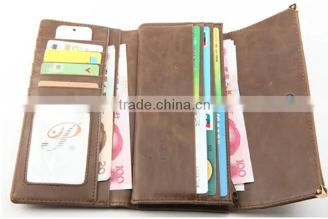 Vintage leather women wallet