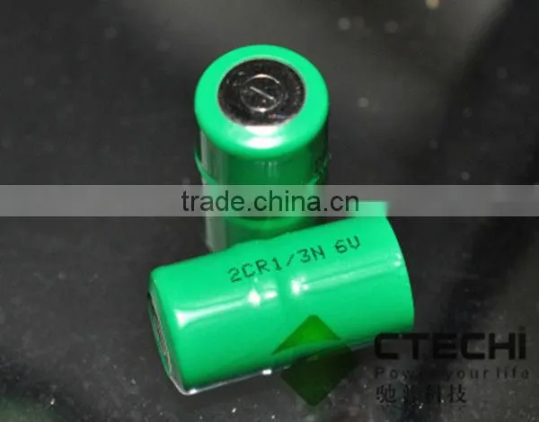 3v CR1/3N 160mAH Li-MnO2 battery, CR11108 3v lithium battery