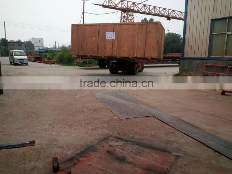 Small hydraulic four wheels mobile toward protable hydraulic scissor lifting platform/outdoor scissor lift platform