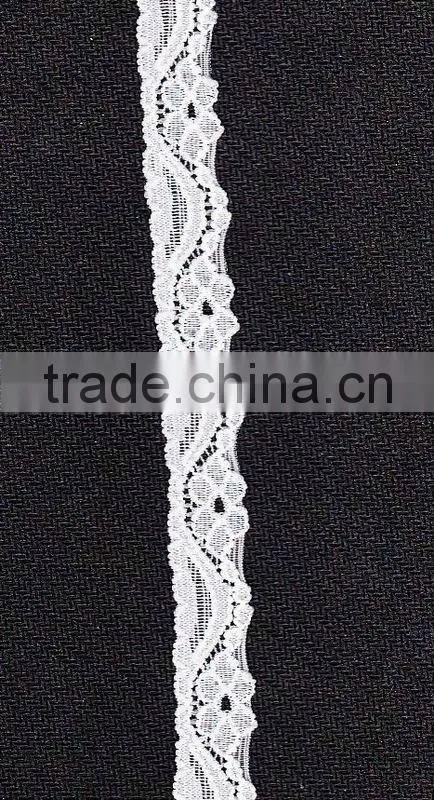 Luxury delicated small lace stocks in white color