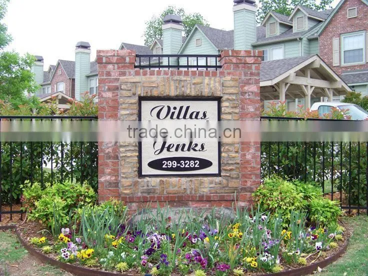 Used Decorative Villa Wrought Iron Fence for Sale