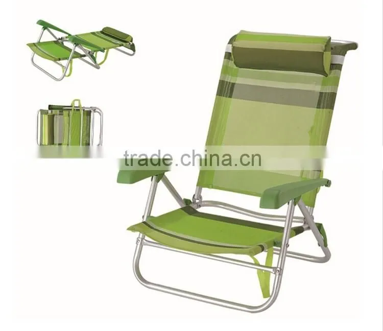 Outdoor Leisure Camping Colorful Beach Chair Folding Travel Beach Chair