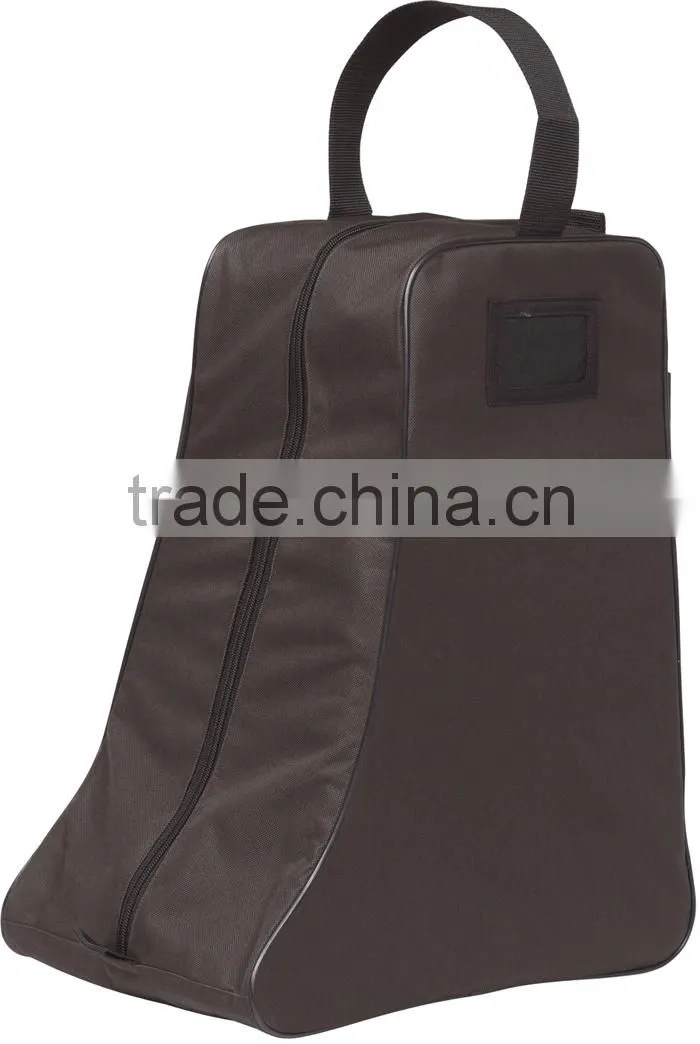 large capacity polyester brown ski shoes bag, sports shoes bag