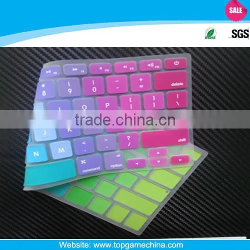 Compatible price For Macbook air 13" 15" silicone rubber keyboard protector
