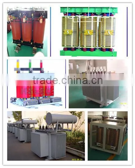 SZ11 three phase oil immersed step up 10mva power distribution transformer