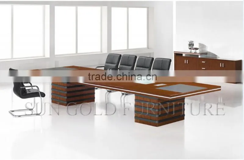 High-end Office furniture Modern Wooden Melamine Conference Meeting table (SZ-MT063)