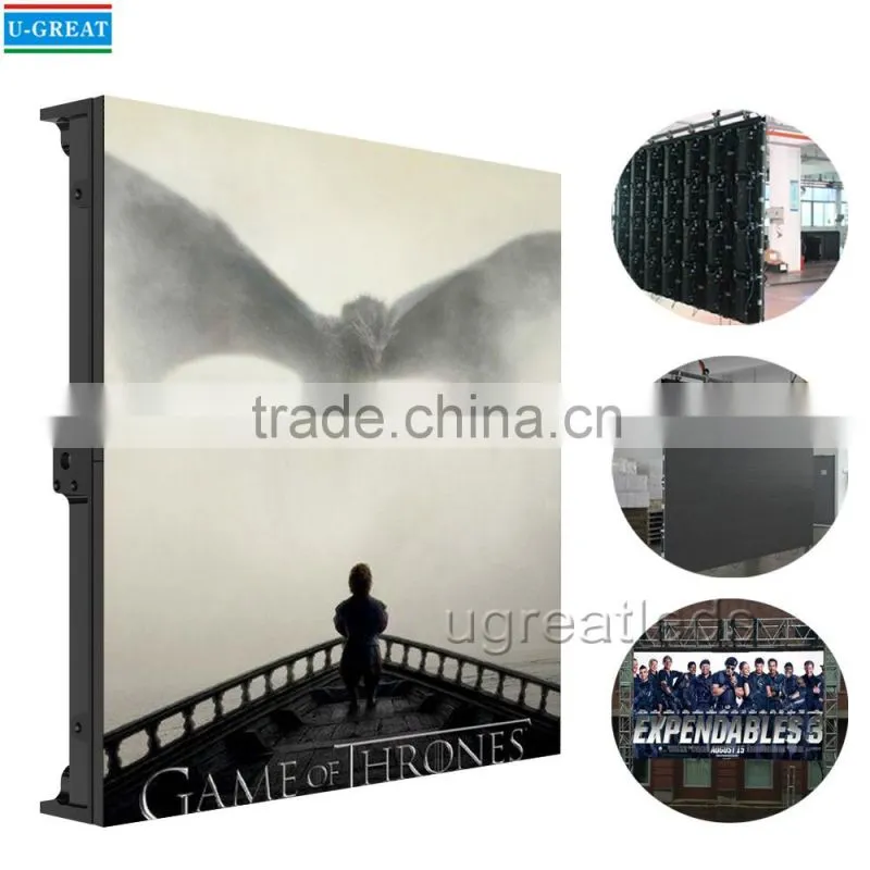 Trade Assurance High Refresh Outdoor Die-casting Aluminum P3.91 Rental LED Display