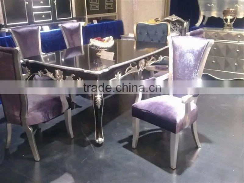 French style royal classical dining room sets D1060