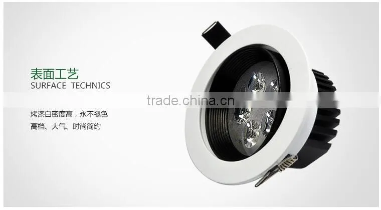 LED Ceiling Lamp 3w 5w 7w 9w 12w 15w 18w LED Spotlights Dimmable LED Downlight