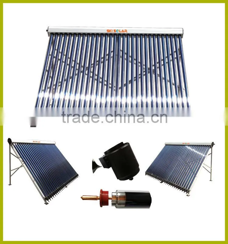 solar working station split pressurized solar system solar water heater