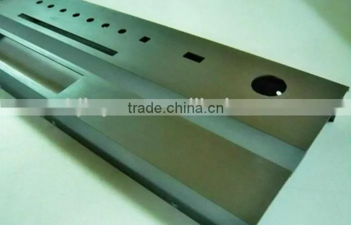 aluminium deep processing profile with CNC from China golden supplier