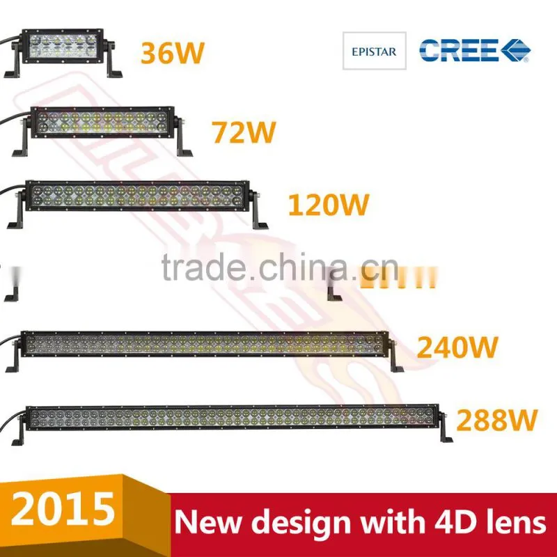 new arrival 21.5" 120W auto led light bar with 4D reflector