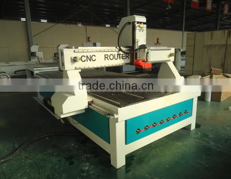1200*2400 wood cnc router machine with water/air cooling spindle