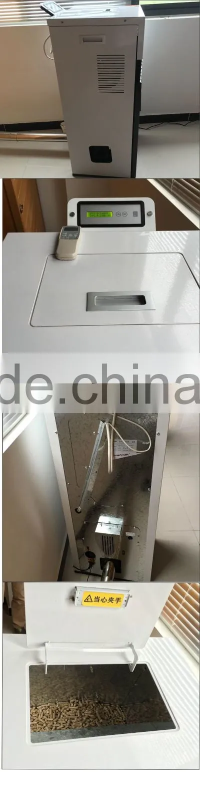 Smartmak modern stainless steel auto feeding pellet stove