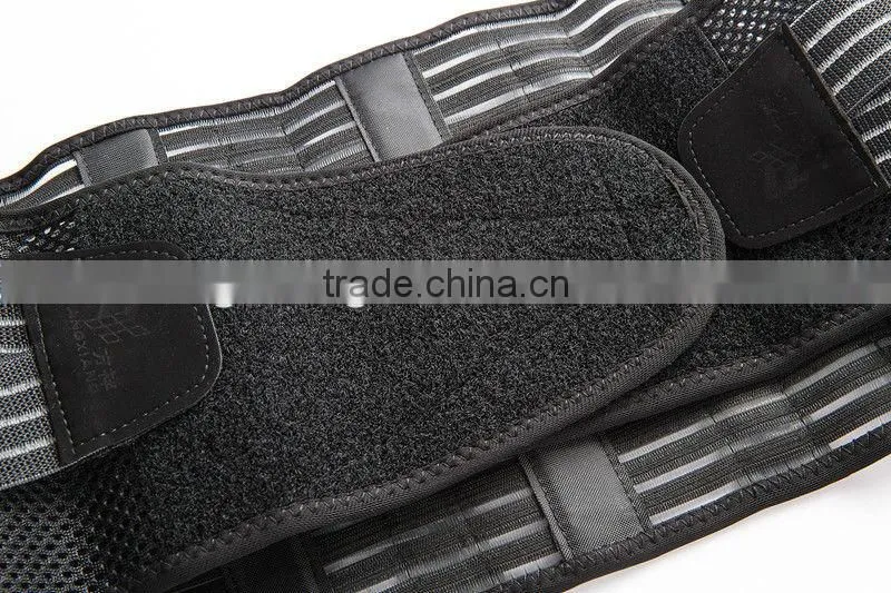 good quality breathable easy adjustable lumbar waist support belt(factory outlets)