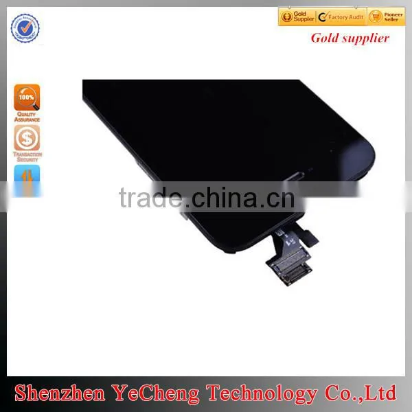 Factory price for iphone 5 lcd touch screen, 100% good lcd for iphone 5 with digitizer assembly