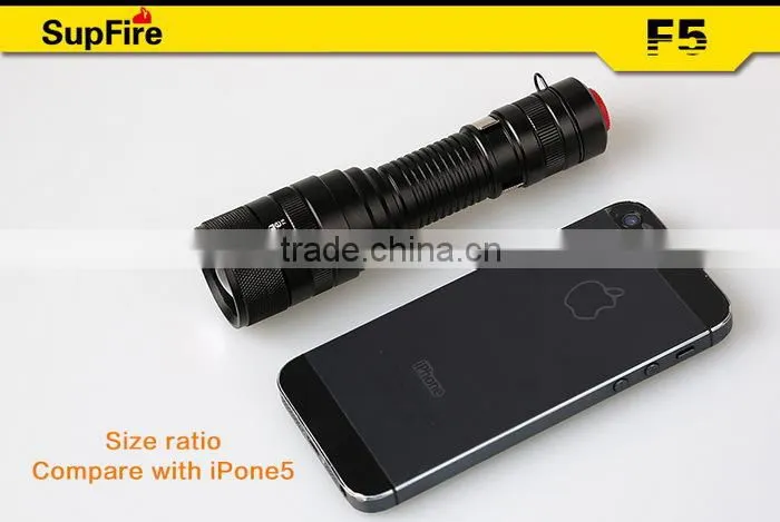 long range self defence weapon aluminum alloy flash light